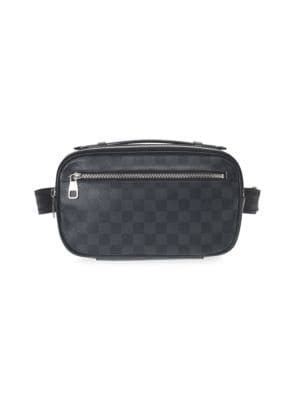 Louis Vuitton Ambler Damier Graphite Canvas Belt Bag on SALE 